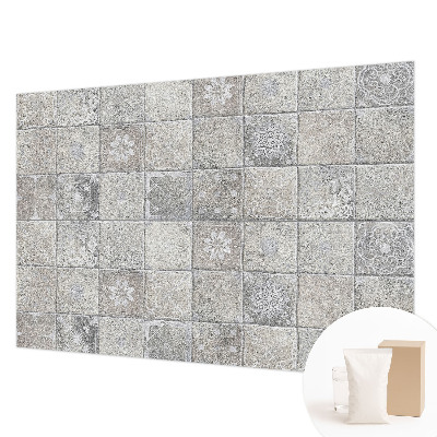 Fotovæg stue Subtile mønstre