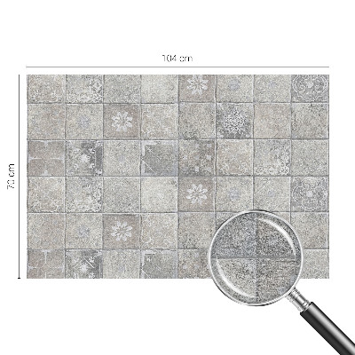 Fotovæg stue Subtile mønstre