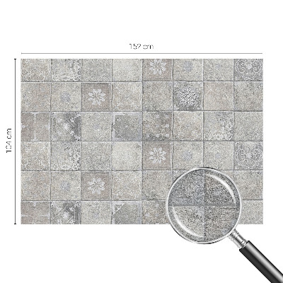 Fotovæg stue Subtile mønstre