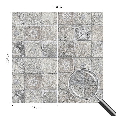 Fotovæg stue Subtile mønstre