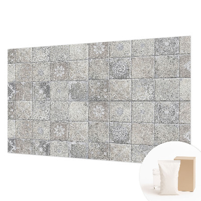 Fotovæg stue Subtile mønstre