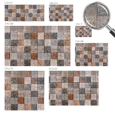 Fototapet til børn Ornamentale fliser