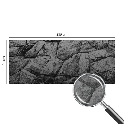 Fotovæg soveværelse Stenteksturer