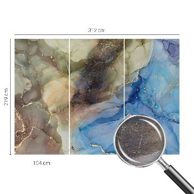 Fototapet på mål Farverig abstrakt