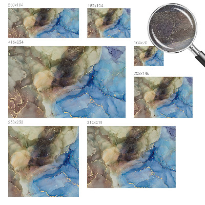 Fototapet på mål Farverig abstrakt