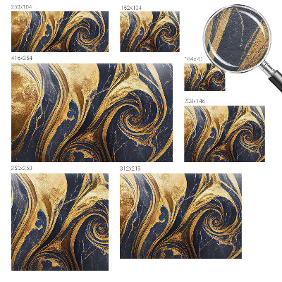 Foto tapet Marmormønstre