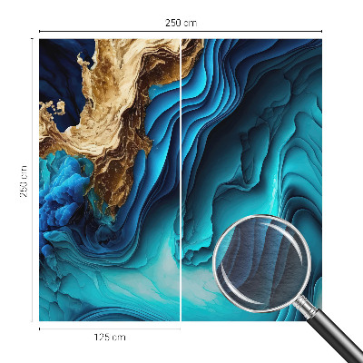 Non-woven fototapet Energibølger