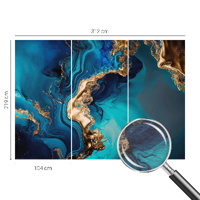 Vlies fototapet Farverig abstraktion