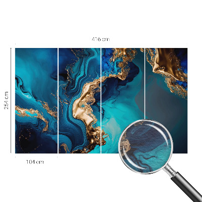 Vlies fototapet Farverig abstraktion