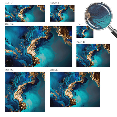 Vlies fototapet Farverig abstraktion