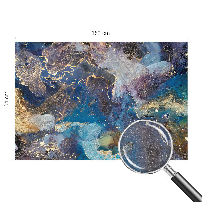 Væg tapet med kosmisk mosaikmotiv