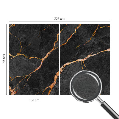 Fototapet stue Marmorårer