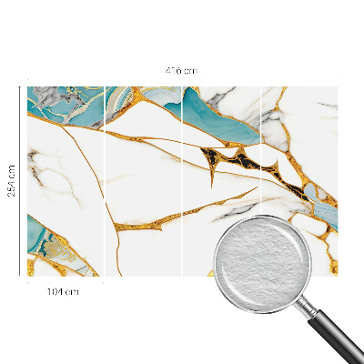 Fototapet soveværelse Marmorens elegance