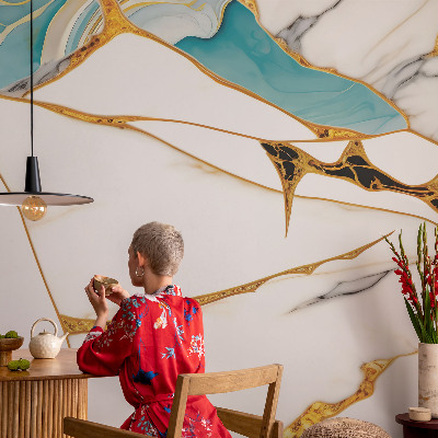 Fototapet soveværelse Marmorens elegance