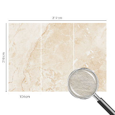 Fotovæg stue Natursten