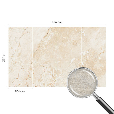 Fotovæg stue Natursten