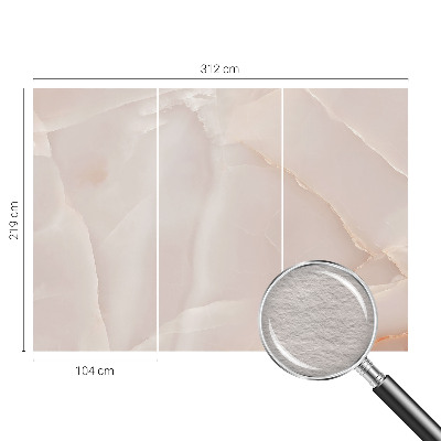 Fototapet til børn Lyserød marmor