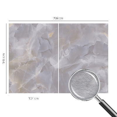 Fototapet på mål Marmorbølger