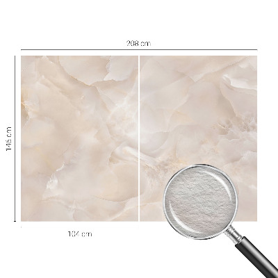 Stor fototapet med delikat marmormotiv