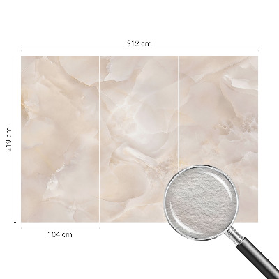 Stor fototapet Delikat marmor