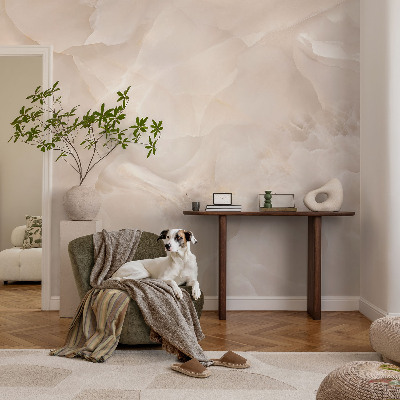 Stor fototapet med delikat marmormotiv