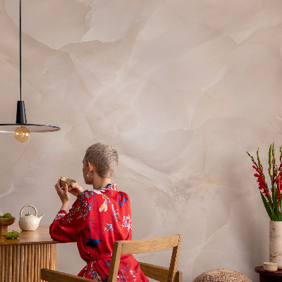 Stor fototapet med delikat marmormotiv