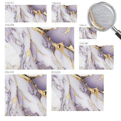 3D fototapet med abstrakt marmormotiv