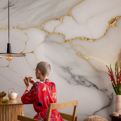 Fotostat i marmorlook med elegant design