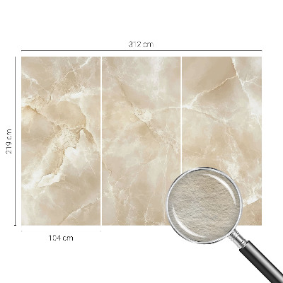 Non-woven fototapet med motiv af natursten