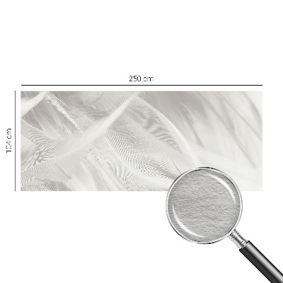 Fototapet soveværelse Subtile fjer