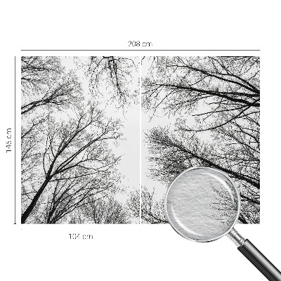 Fototapet på mål Bare grene