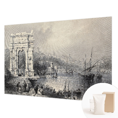 Høj kvalitet fototapet Havlandskab