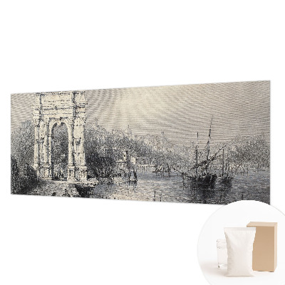 Høj kvalitet fototapet Havlandskab