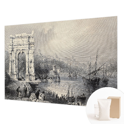 Høj kvalitet fototapet Havlandskab