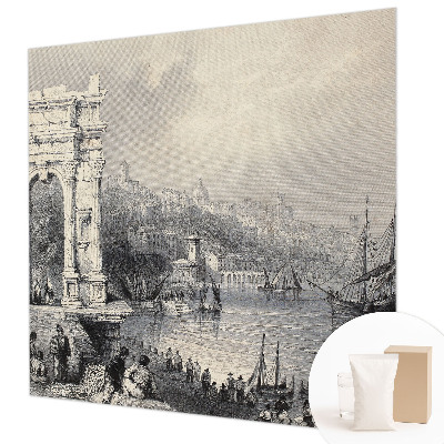 Høj kvalitet fototapet Havlandskab