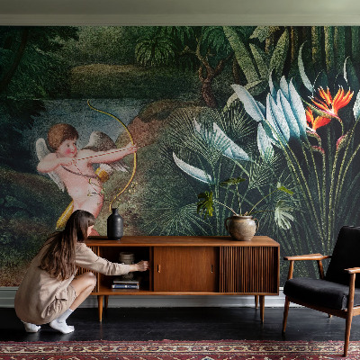 Stor fototapet med motiv af den yndige Amor