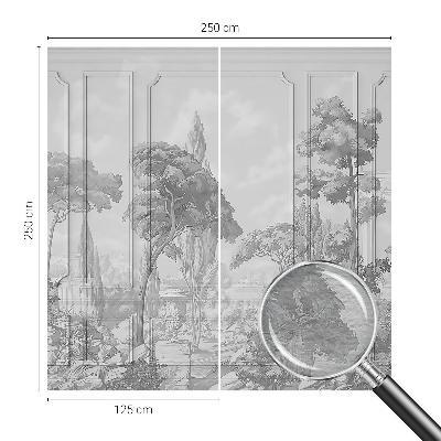 Non-woven fototapet med atmosfærisk naturmotiv