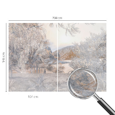 Fototapet stue Subtilitetens natur
