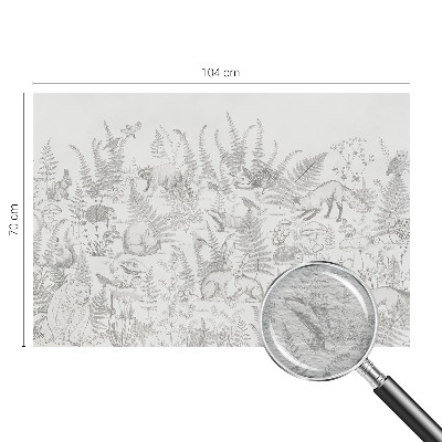 Fototapet på mål Skovdyr