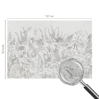 Fototapet på mål Skovdyr