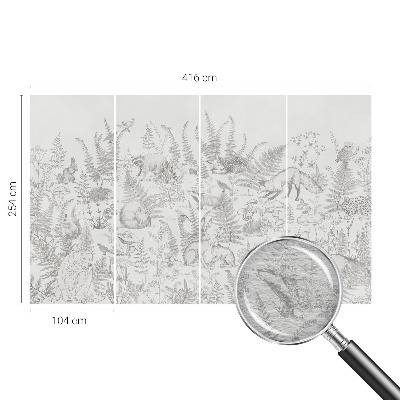 Fototapet på mål Skovdyr