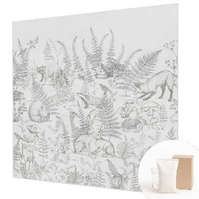 Fototapet på mål Skovdyr