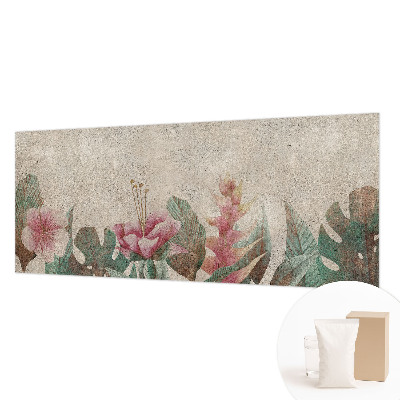Vlies fototapet med et subtilt flora-motiv
