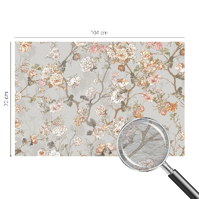 Non-woven fototapet Romantisk mønster