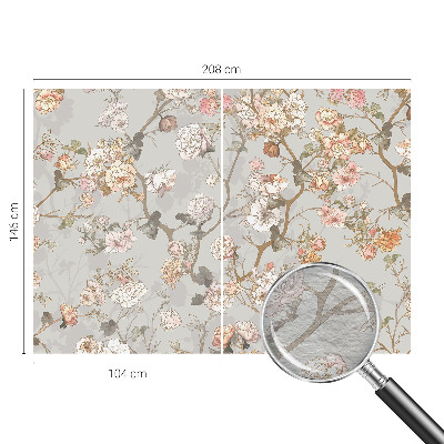 Non-woven fototapet Romantisk mønster