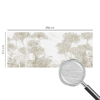 Fototapet efter mål Tropisk vegetation
