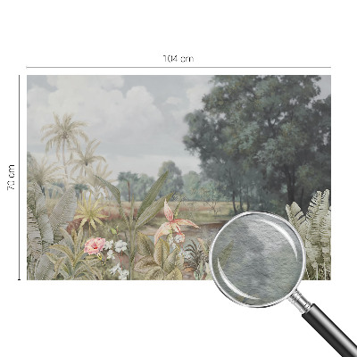 Høj kvalitet fototapet Eksotisk landskab