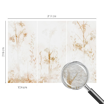 3D fototapet Botanisk elegance