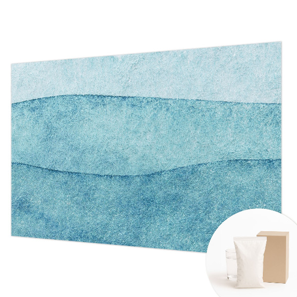 Foto tapet Blå bølger