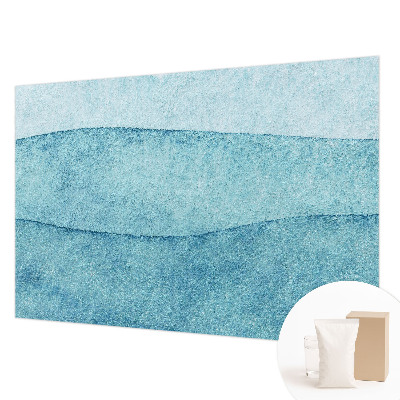 Foto tapet Blå bølger